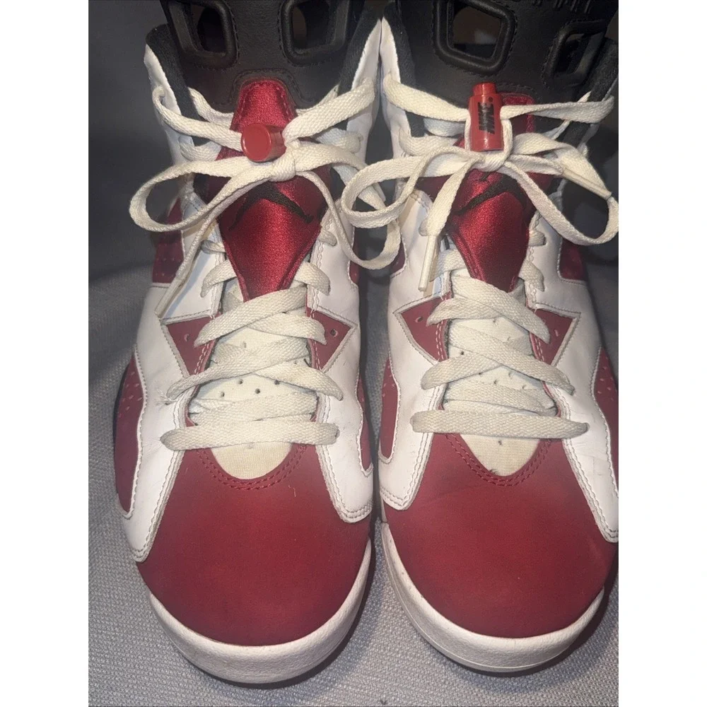 Nike Air‎ Jordan 6 Retro Men's Size 9 Carmine 2021 CT8529-106